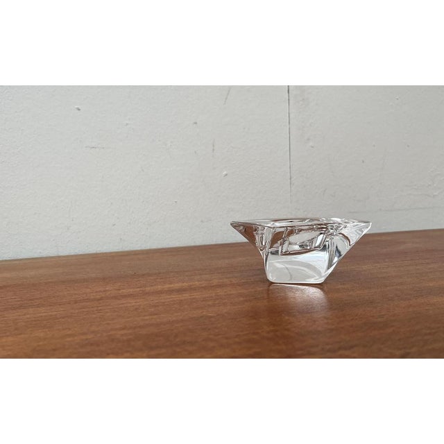 Vintage Tornado Series Crystal Glass Candleholder by Jan Johanssen for Orrefors, Sweden For Sale - Image 17 of 18