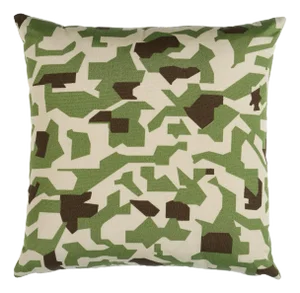 Schumacher Torrey Camo I/O Pillow In Forest