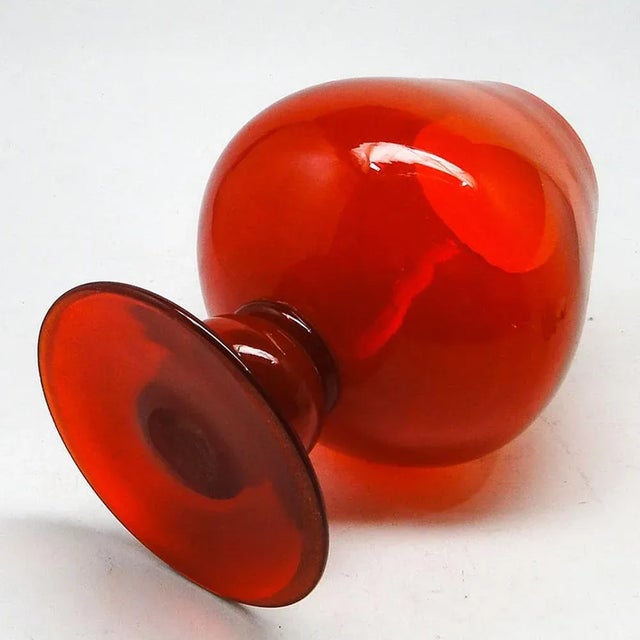 Vase by J. Słuczan-Orkusz for Cracow Institute for Glassworks, Poland, 1970s, in Good conditions. Designed 1970 to 1979 I...