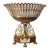 Antique Early 19th Century French Empire Porcelain Corbeille Centerpiece with Angel Supports For Sale