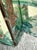 Vintage Eglomise Hand Painted Mirrored Screen For Sale - Image 12 of 12