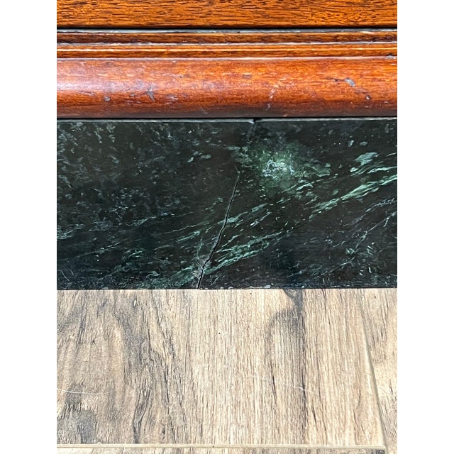 Brown Antique Mahogany Multi-Drawer Dental Cabinet by the American Cabinet Co. C. Early 20th Century For Sale - Image 8 of 14