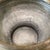 Vintage Footed Tarnished Brass Bowl/ Planter With Rounded Flared Rim For Sale - Image 9 of 12