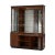 Early 20th Century Mid Century Modern Profiles by Drexel Mahogany & Ebonized Breakfront Cabinet For Sale - Image 5 of 12