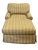 2000 - 2009 Lee Industries Traditional Chaise Lounge With Floral Stripe Upholstery and Pillows For Sale - Image 5 of 9
