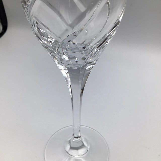 Vintage Mikasa Olympus Crystal Wine Glass For Sale - Image 10 of 12