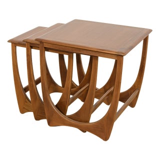 Mid-Century Nesting Tables by Victor Wilkins for G-Plan, United Kingdom, 1960s, Set of 3 For Sale