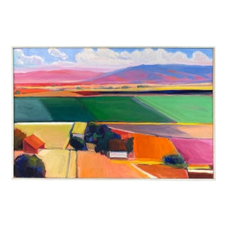 Vintage William B Hannum Landscape. - For Sale