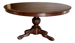 Antique Victorian Mahogany Dining Table, 1870