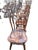 Vintage Hunt Country Furniture Handcrafted Spindle-Back Dining Chairs - Set of 56 For Sale - Image 4 of 18