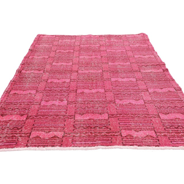 Contemporary Zeki Muren Vintage Turkish Sivas Rug, 03'09 X 06'05 For Sale - Image 3 of 10