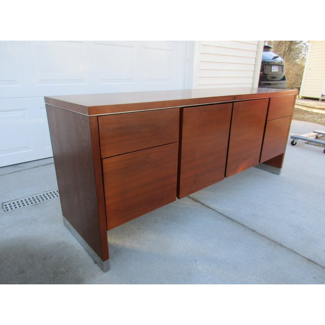 Vintage Locking Steelcase Credenza Chairish