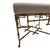 1970s Small Metal Stools with Golden Bamboo Finish, 1970s, Set of 2 For Sale - Image 5 of 6