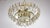 Metal Brass and Lead Crystal 6-Light Chandelier from Palwa, 1960s For Sale - Image 7 of 10