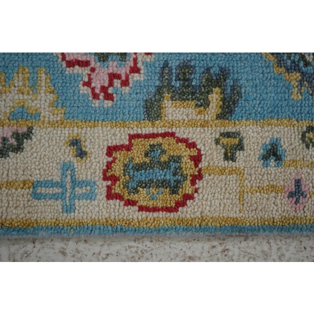 Approx: 2.5’ X 10’ Turkish Design Oriental Runner Rug For Sale - Image 9 of 10