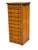 Antique 10 Drawer Vertical Oak File Cabinet by Eh Sheldon For Sale - Image 4 of 12