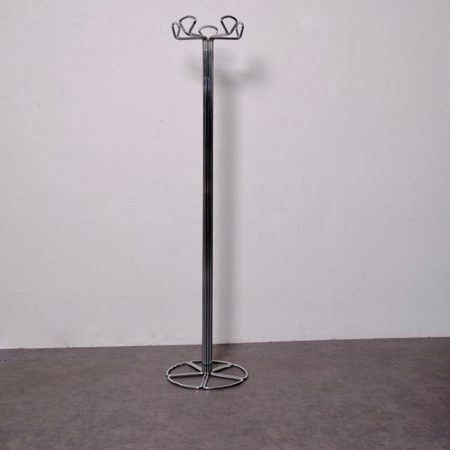 Chromed Metal Floor Coat Rack from Fiarm, 1960s For Sale - Image 18 of 18