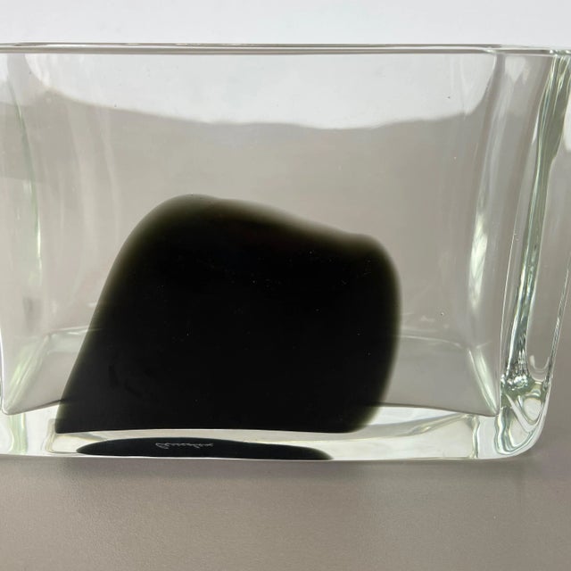 Glass Large Murano Glass Vase by Antonio da Ros for Cenedese, 1970 For Sale - Image 7 of 18