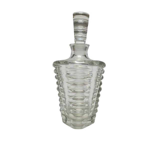 Czechoslovakian Art Deco Carafe by I. Pastrankova for Moser, 1950s For Sale - Image 16 of 18