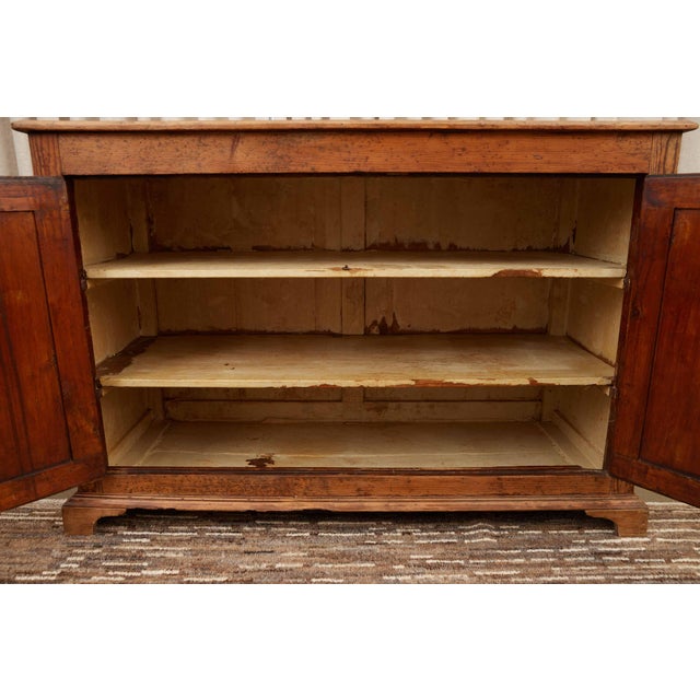Late 19th Century Italian Credenza Oak and Pine, 19th Century For Sale - Image 5 of 12