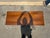 Mid-Century Modern Walnut Low Media Console With Sliding Doors For Sale - Image 10 of 12