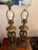 Visual Comfort & Co. Hollywood Regency Open-Cage Brass Table Lamps - A Pair For Sale - Image 9 of 12