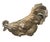 Vintage Cast Iron Nesting Rooster Sculpture – Rustic Gray & Rust Patina For Sale - Image 4 of 12