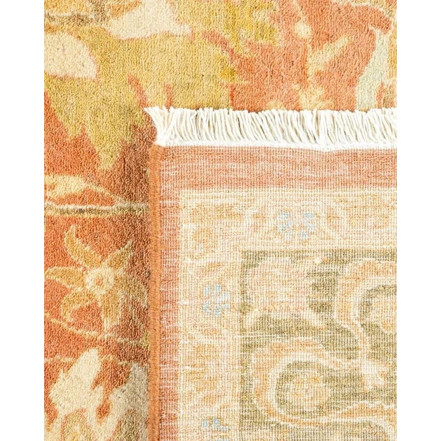 2000 - 2009 Mogul, One-of-a-Kind Hand-Knotted Area Rug in Brown, 6' 2" x 8' 9" For Sale - Image 5 of 8