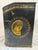 Antique English Tole Coal Bin, Gilt Cherub Medallion, Parnall & Sons Bristol, 24in For Sale - Image 4 of 14
