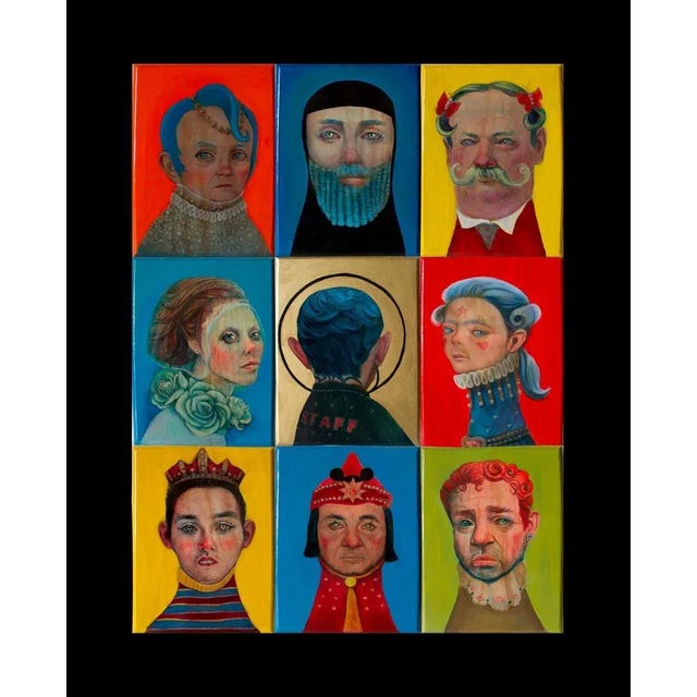 Natasha Lelenco, Mr. Bucles, 2021, Mixed Media For Sale - Image 10 of 13