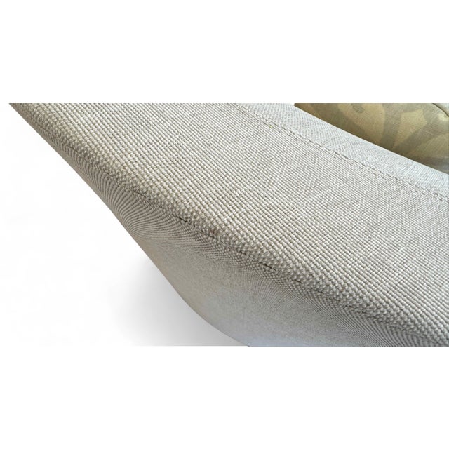 Holly Hunt Sevilla Swivel Lounge Chairs, a Pair For Sale - Image 14 of 17