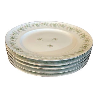 Vintage Haviland Bavaria "Forever Spring" Dinner Plates - S/5 For Sale