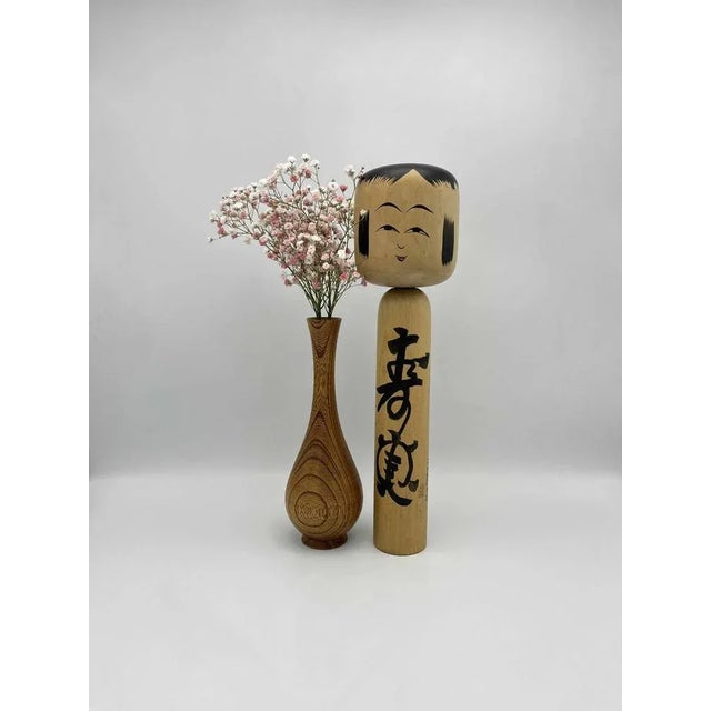 1960s Vintage Kokeshi Figurine by Sato Fumio, 1960s For Sale - Image 5 of 9