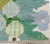 Doris Leslie Blau Vintage Swedish Floral Design Flat Woven Rug by Ingegerd Silow For Sale - Image 4 of 9