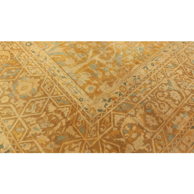 Early 20th Century Antique Indian Rug For Sale - Image 5 of 8