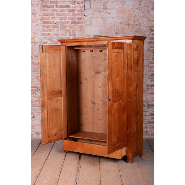 Neo-Classical Wardrobe in Ash, Czech, 1820s For Sale - Image 5 of 18