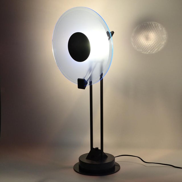 Plastic Manhattan Table Lamp by Alfred Van Elk for Philips, 1980s For Sale - Image 7 of 14