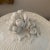 Vintage Italian Ceramic Creamware Footed Compote Centerpiece For Sale - Image 4 of 8
