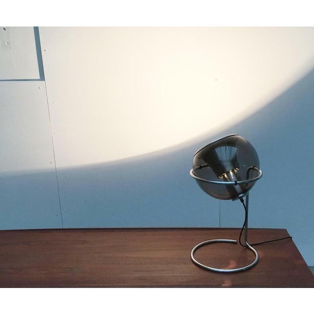 Mid-Century Dutch Space Age Ball Table Lamp from Gepo, 1960s For Sale - Image 13 of 17