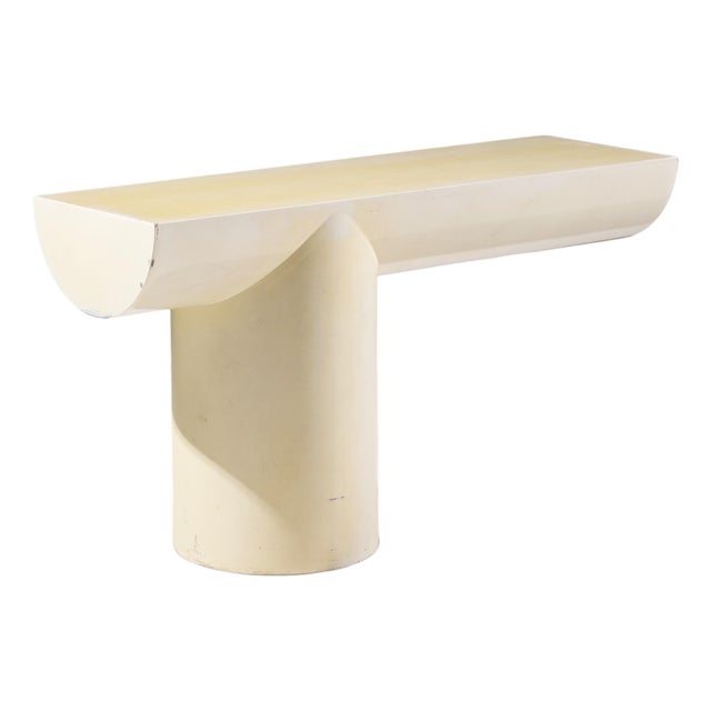 J. Wade Beam for Brueton Mid Century "Tee" Console Table For Sale