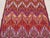 Mid-Century Modern Mid 20th Century Mid 20th Century Maroon Red Herringbone Design Turkish Kilim Rug Tribal Area Rug For Sale - Image 3 of 10