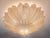 Murano Flower Ceiling Lamp | Golden - Amber Art Glass For Sale In Los Angeles - Image 6 of 8