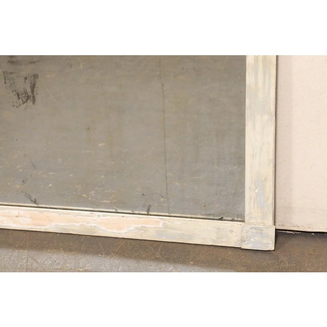 19th Century French Wall Mirror with Original Glass For Sale - Image 9 of 11