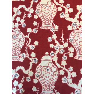 Cachepot Cotton Slub Hyacinth Fabric 14 Continuous Yards For Sale