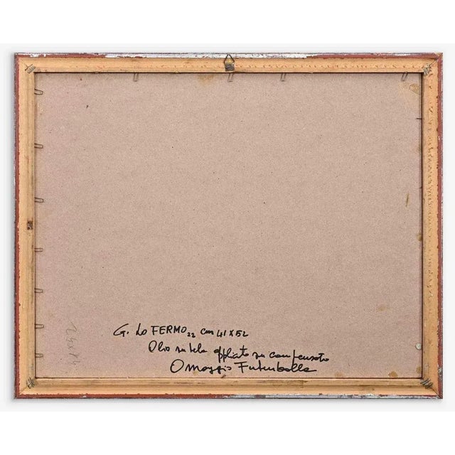 Giorgio Lo Fermo, Homage to Futurballa, Original Oil on Canvas, 2022 For Sale - Image 3 of 4