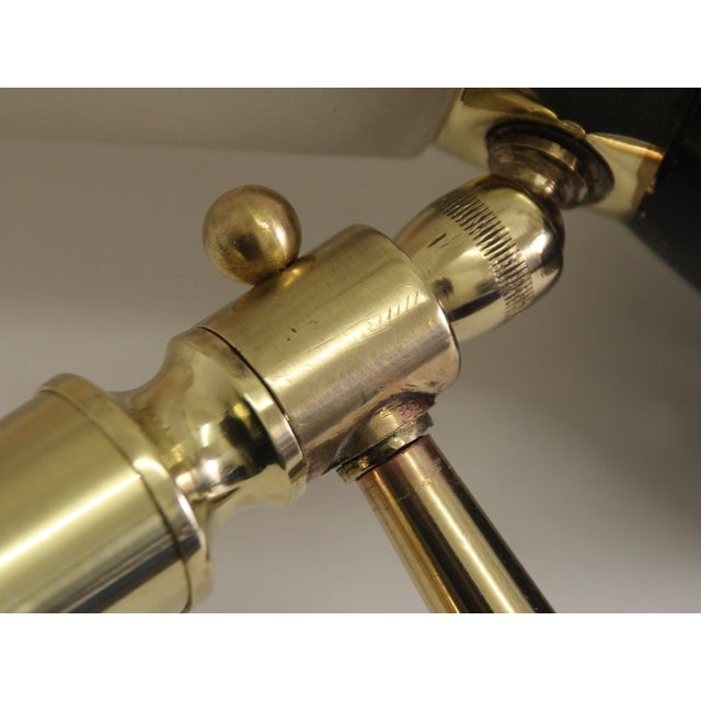 Black Mid-Century Glass Diabolo Articulated Wall Light, France, 1950s For Sale - Image 8 of 11