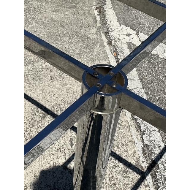 Metal Vintage Tobia Scarpa “Andre” for Gavina Dining Table For Sale - Image 7 of 11