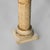 Tan Antique Neoclassical Corinthian Style Genre Scene Sculpture Stand, Resin, C1930 For Sale - Image 8 of 12