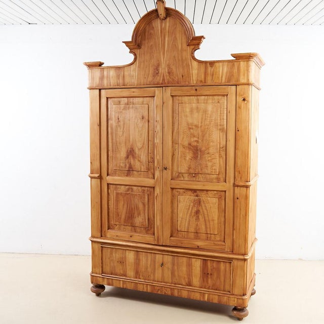 Antique Wooden Wardrobe, 1800s For Sale - Image 13 of 13