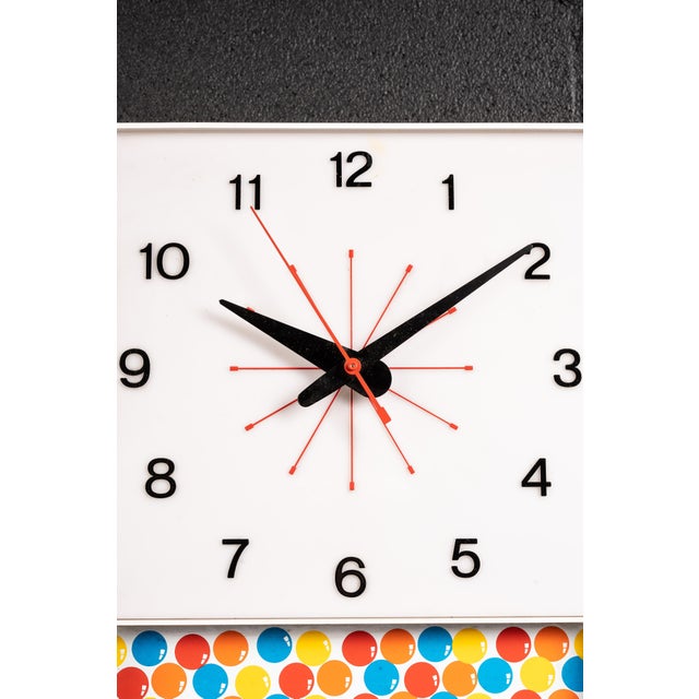 Vintage Gumball Machine Advertising Clock For Sale - Image 4 of 6